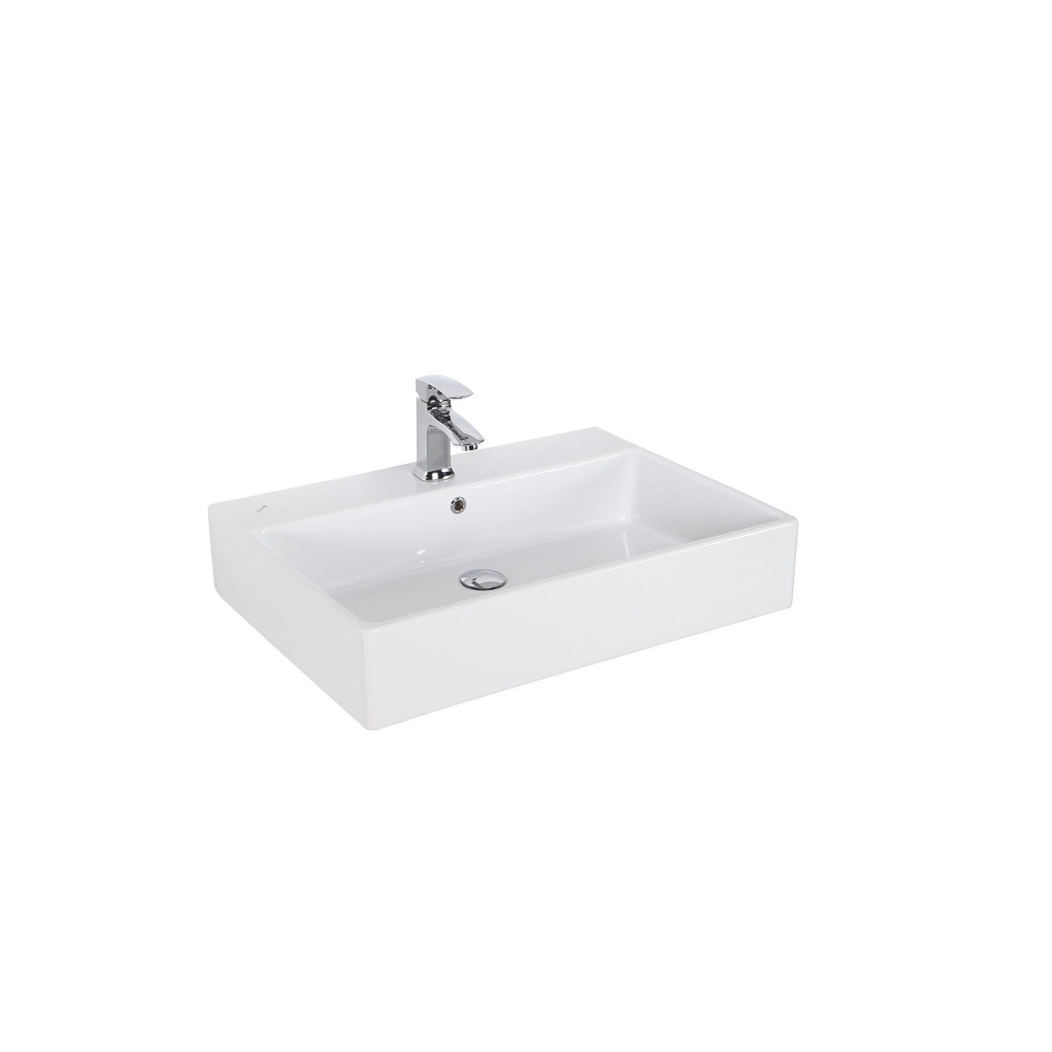 NX270 Next 50x70 cm Setüstü Düz Kare Lavabo