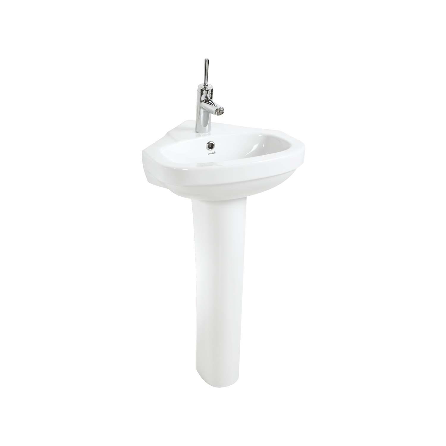 VT145 Vitroya 45x45 cm Köşe Lavabo